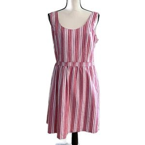 the letter {tl} Striped Linen Dress | Size Large